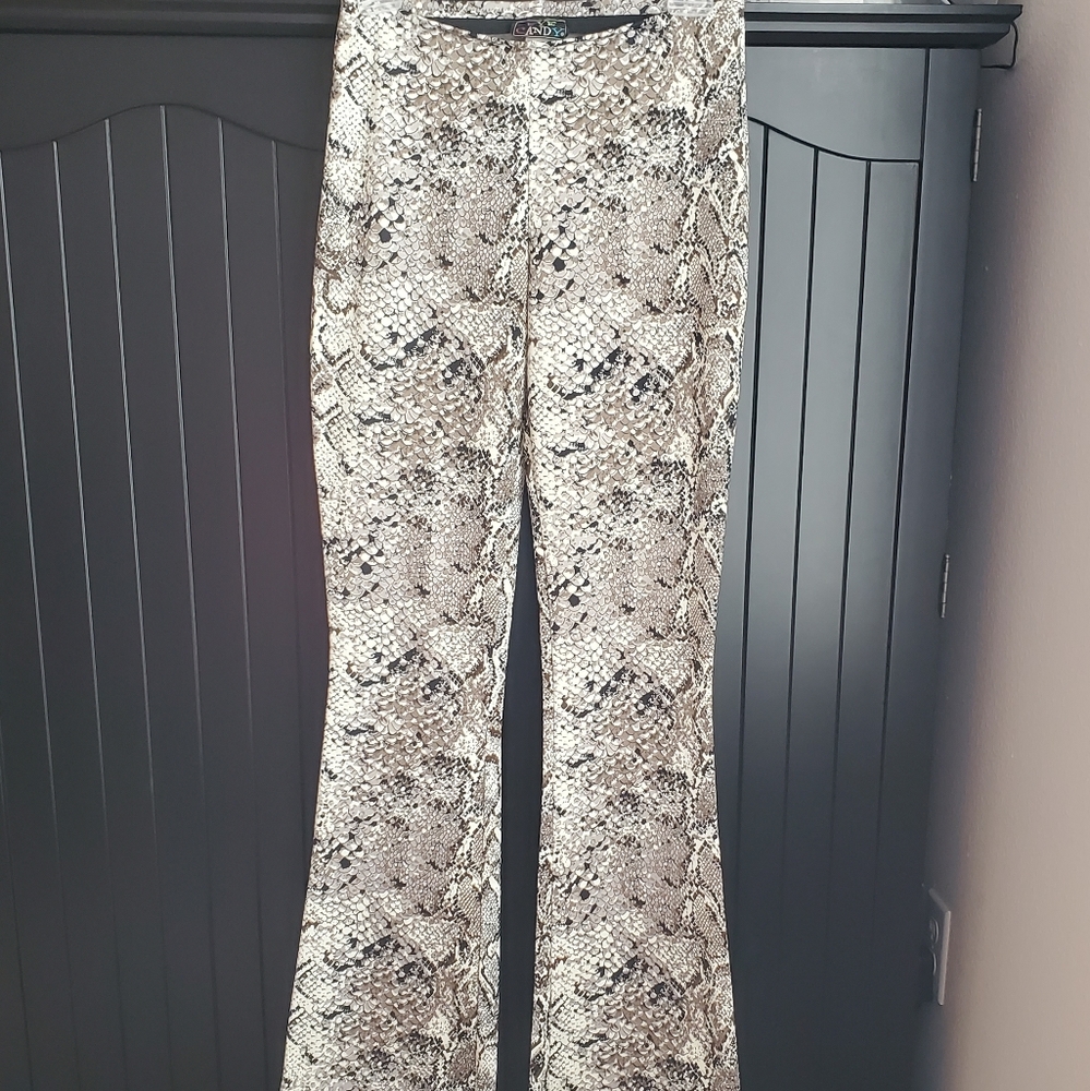 Snake Print Pants